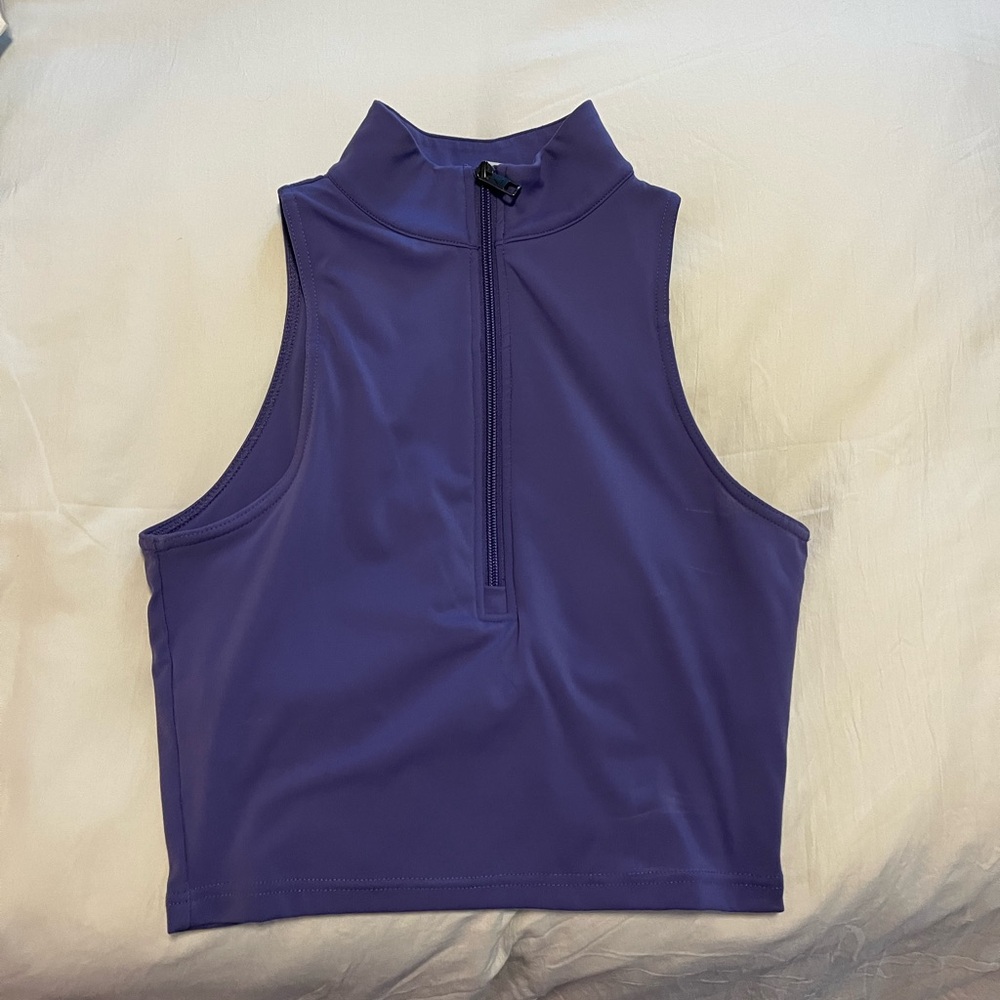 Vitality (balance athletica) shelf bra zip top